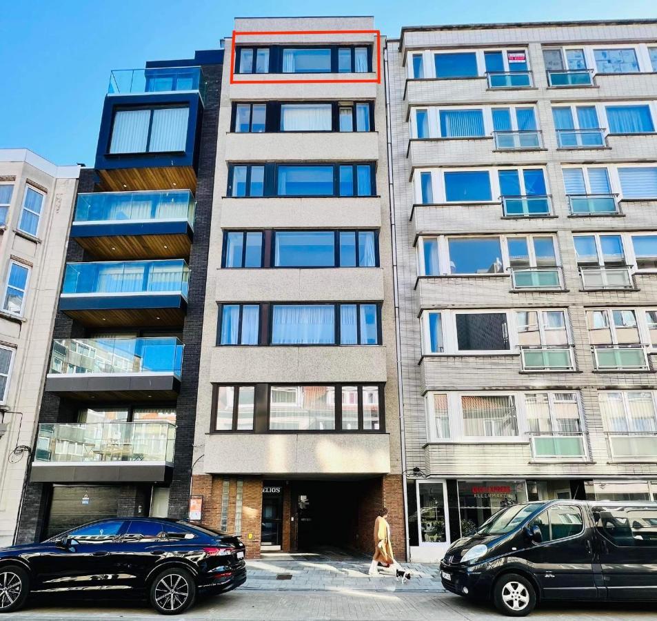 Ostend Center Luxury Top Floor Apartment With Free Parking Buitenkant foto