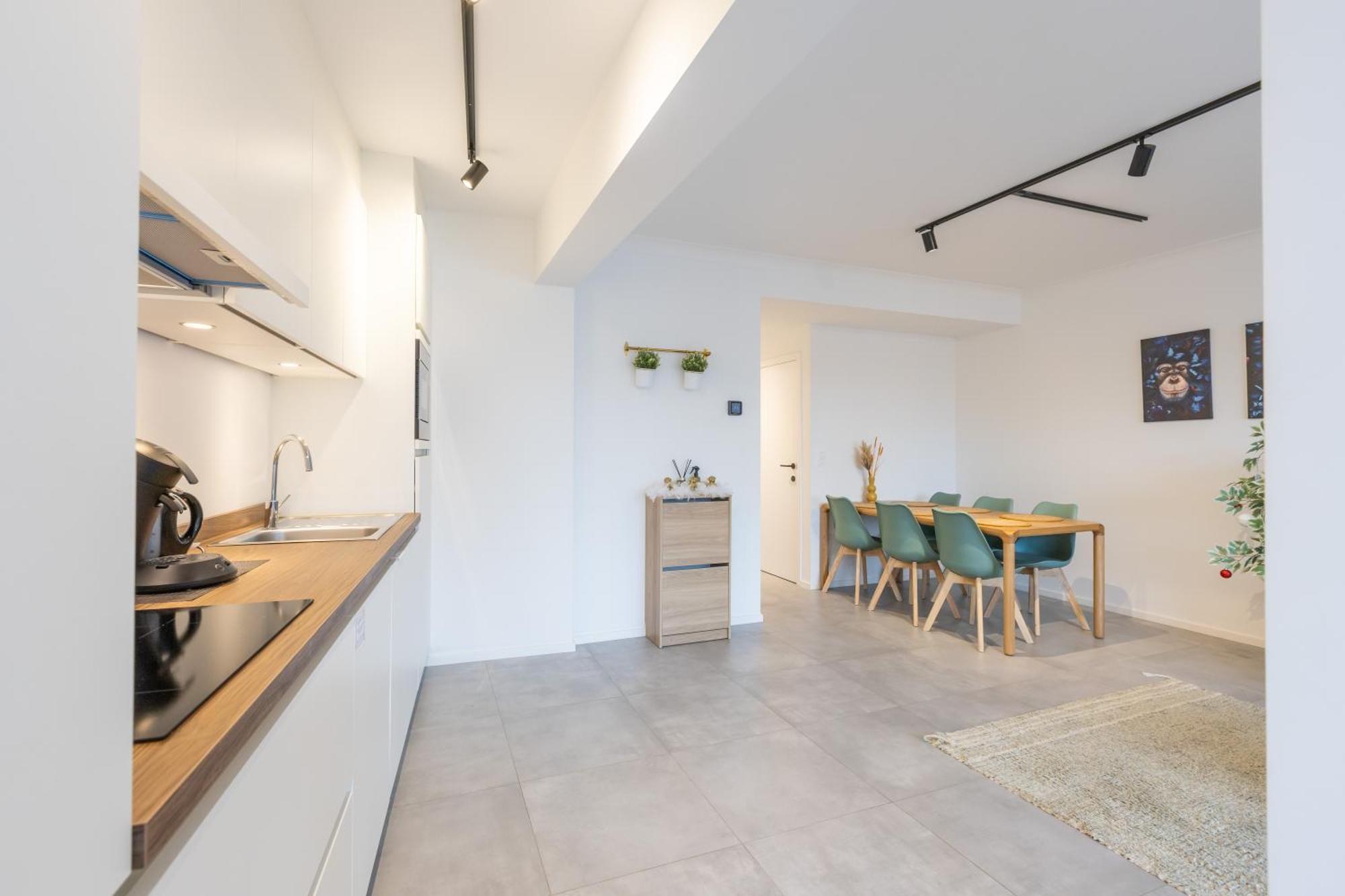 Ostend Center Luxury Top Floor Apartment With Free Parking Buitenkant foto