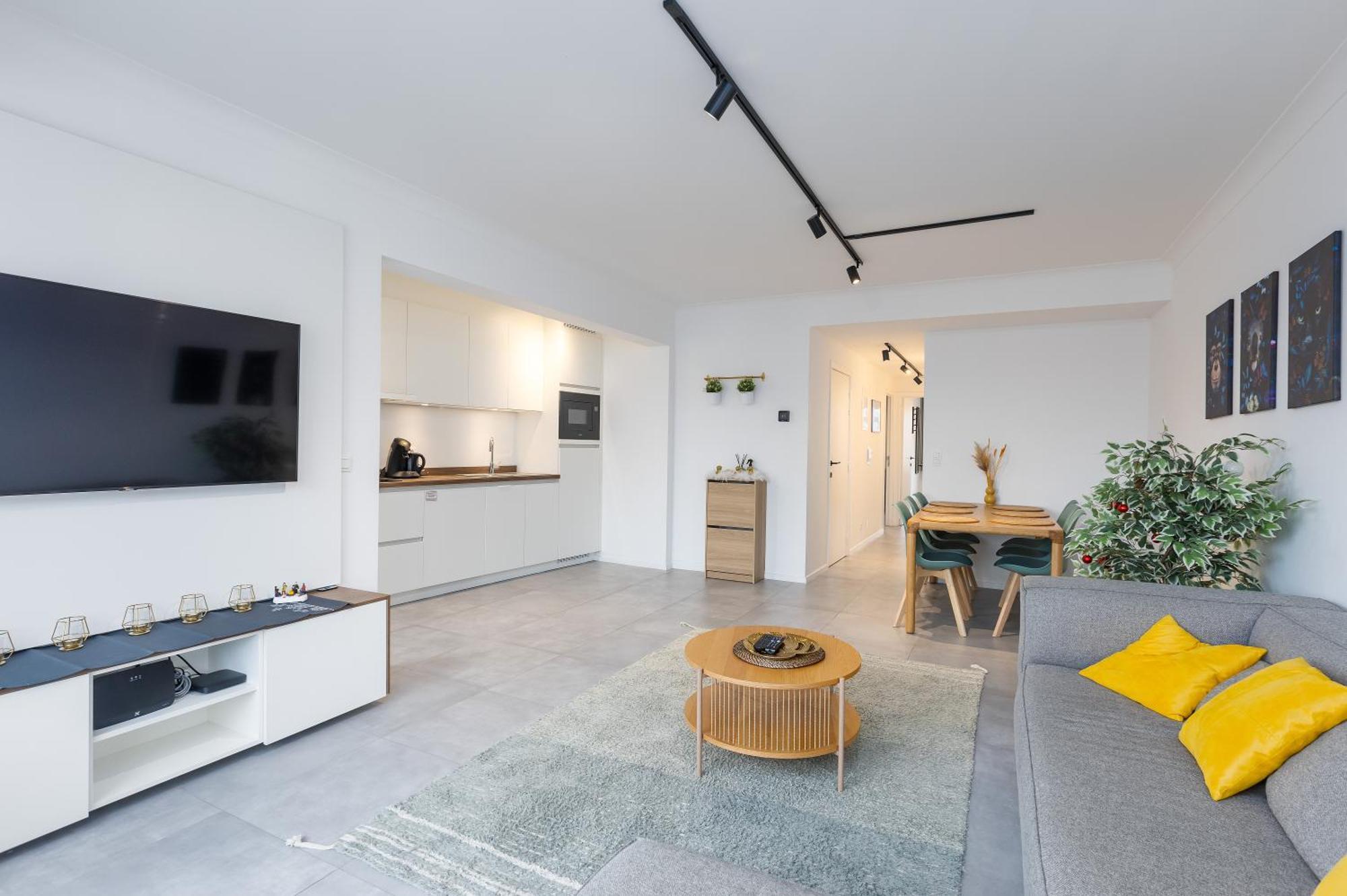 Ostend Center Luxury Top Floor Apartment With Free Parking Buitenkant foto
